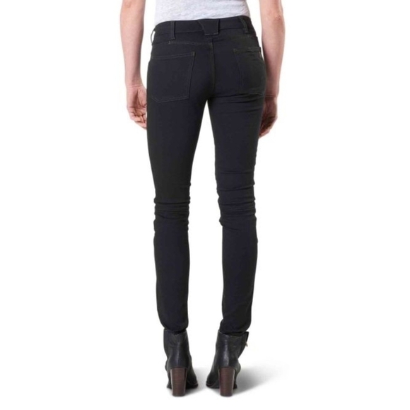 5.11 Tactical Wyldcat Women’s Pant Size 6 Regular 64019 Black Zippered Leg - Picture 2 of 12